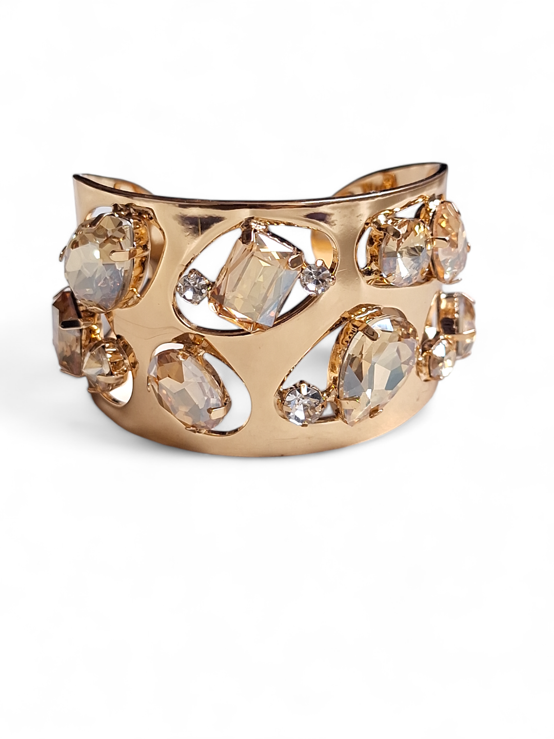 LA AGIRA GOLD PLATED HANDCUFFS