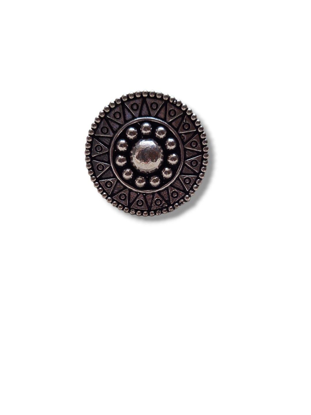 LE BODHI SILVER-PLATED FLOWER SHAP ADJUSTABLE FINGER RINGS jewellery in 24K gold plating | XAGO Luxe