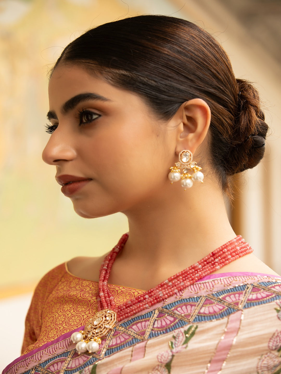 Mehrab Haar necklace set