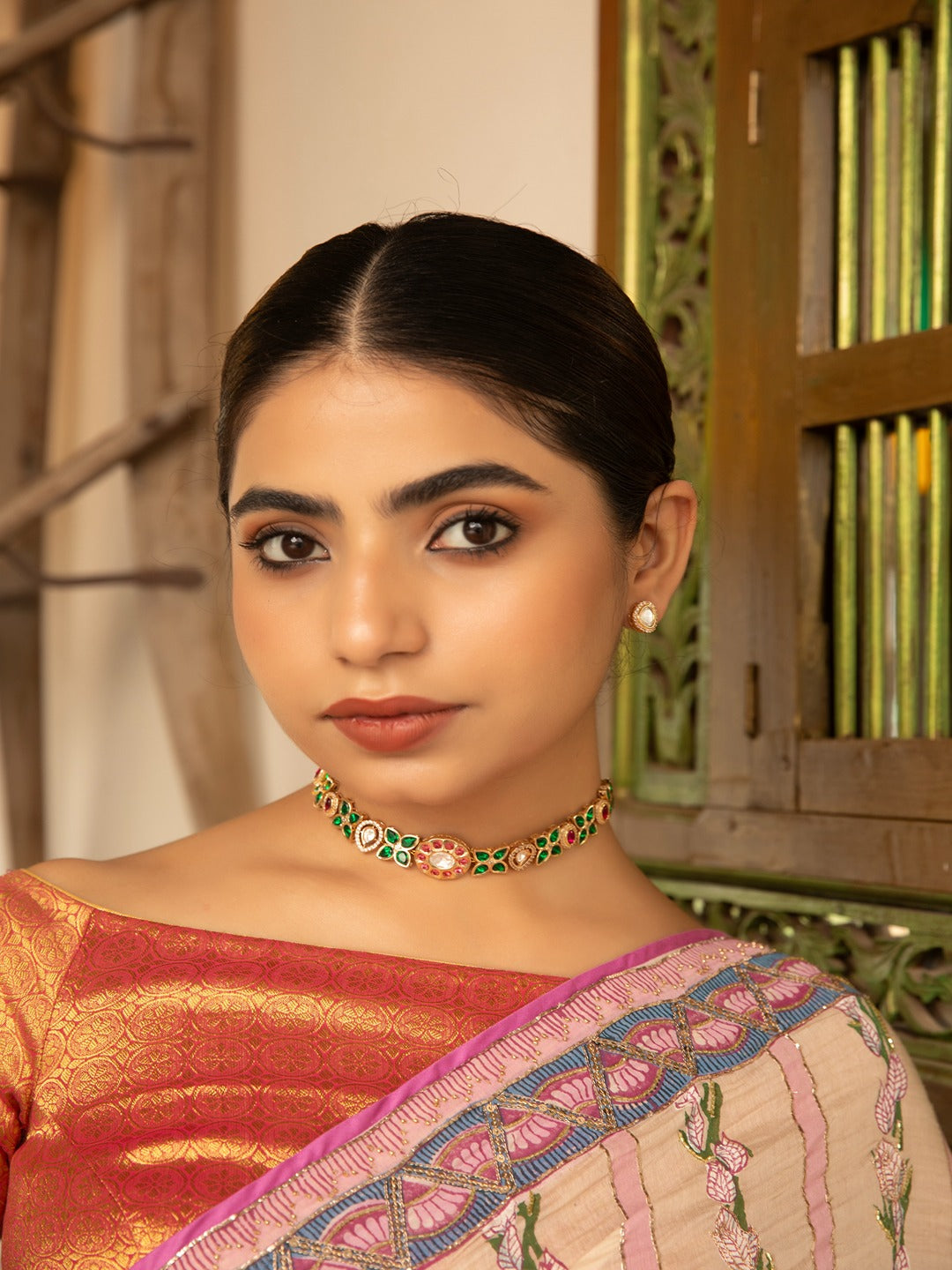 Gulab Gharana Necklace Set
