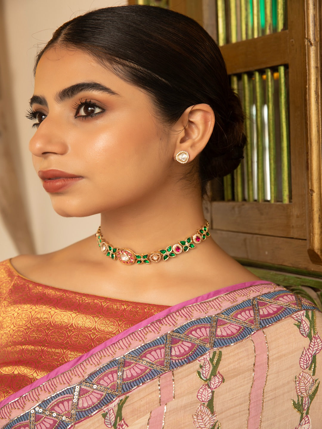 Gulab Gharana Necklace Set