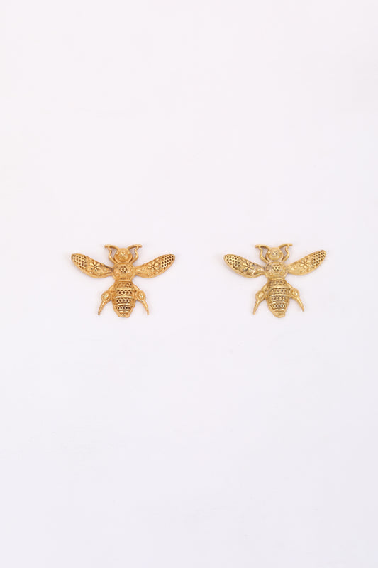 Buzzin Studs jewellery in 24K gold plating | XAGO Luxe