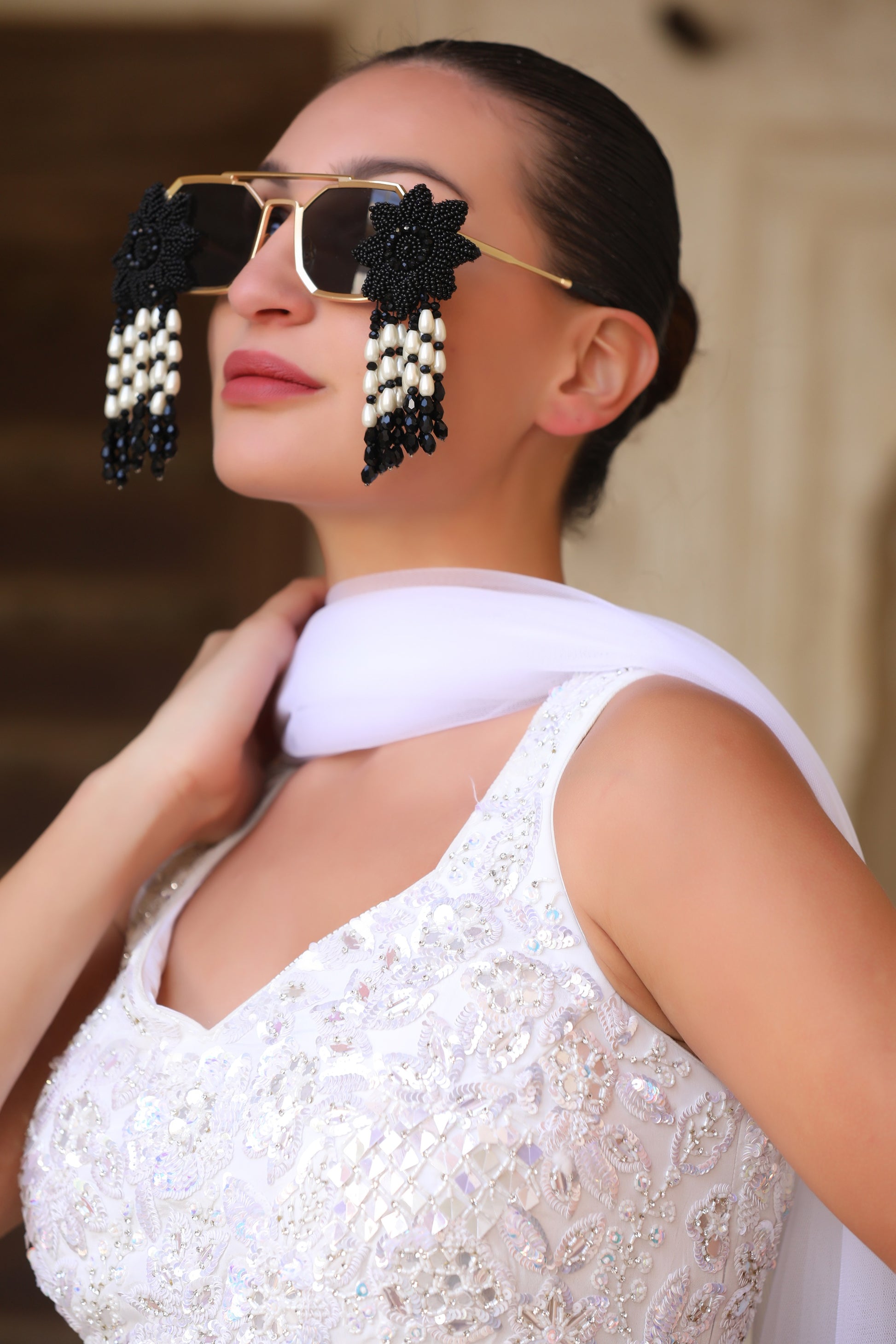 VeroZirc Sunglasses jewellery in 24K gold plating | XAGO Luxe