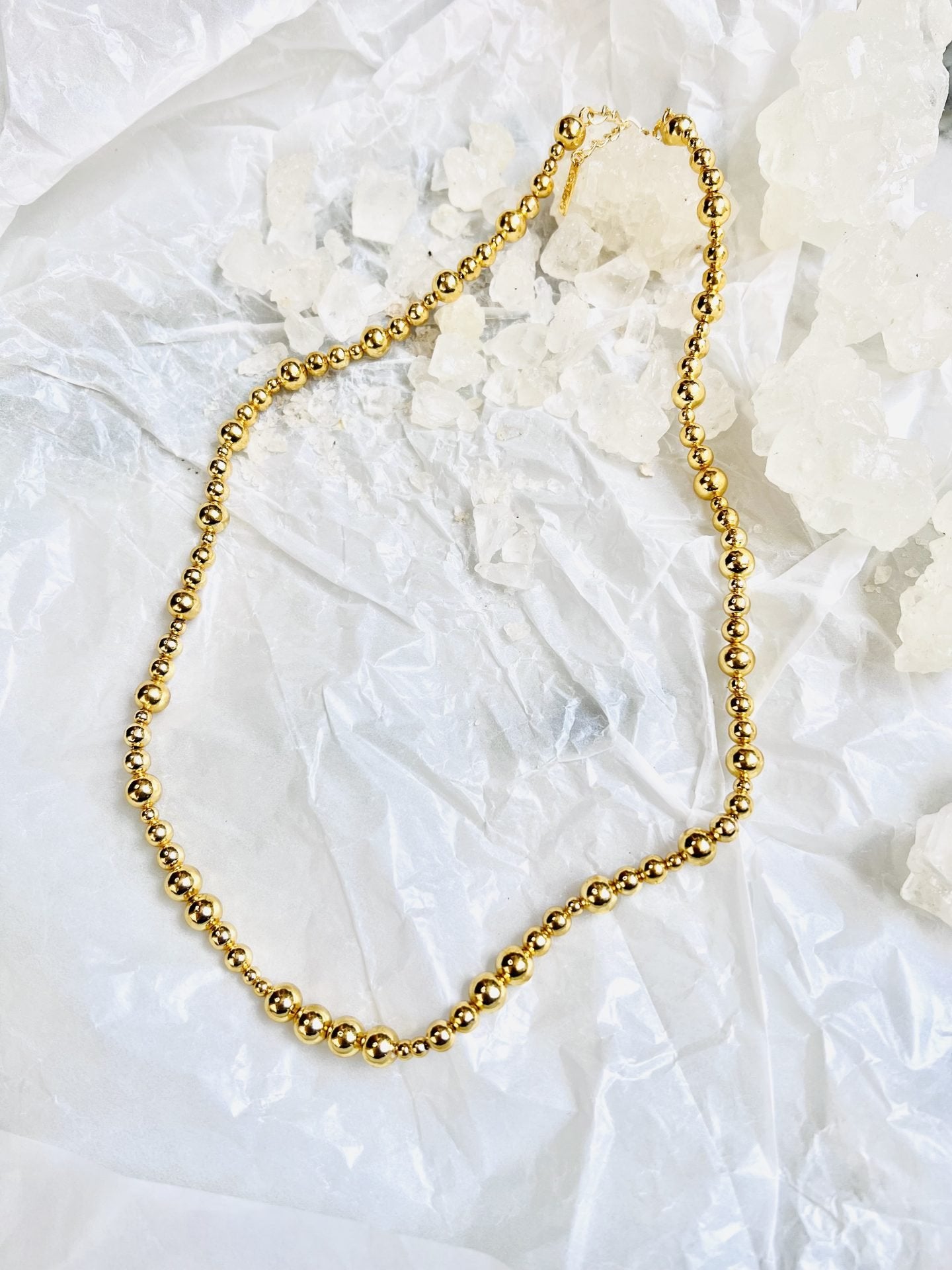 ARABELLA NECKLACE kundan necklace in 24K gold plating | XAGO Luxe