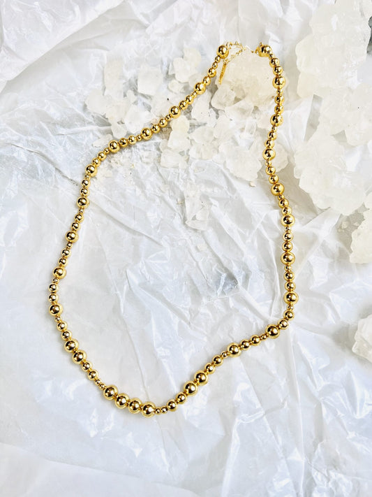 ARABELLA NECKLACE kundan necklace in 24K gold plating | XAGO Luxe