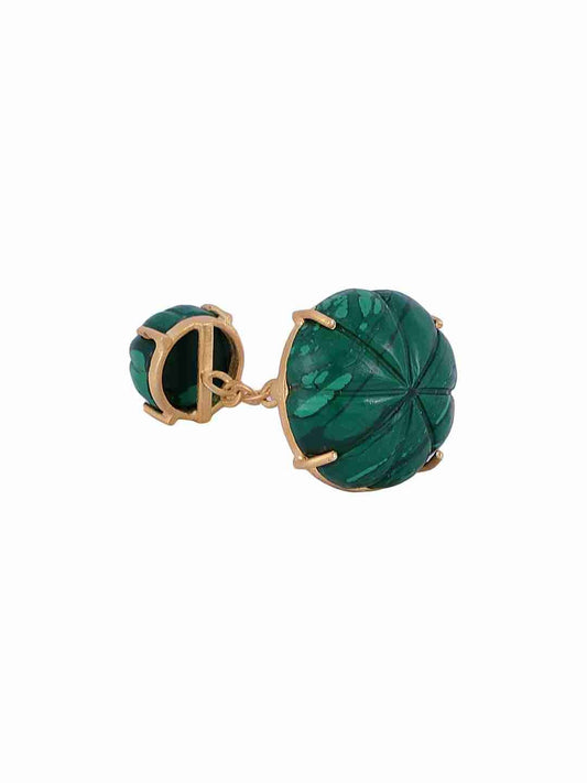 HAND CARVED THORIN CUFFLINKS jewellery in 24K gold plating | XAGO Luxe