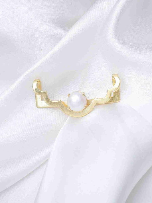 HAYDEN PEARL ARM CLIP jewellery in 24K gold plating | XAGO Luxe