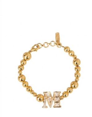 Veer Rakhi – Monogram Rakhi with Gold Beads | XAGO Rakshabandhan Edit