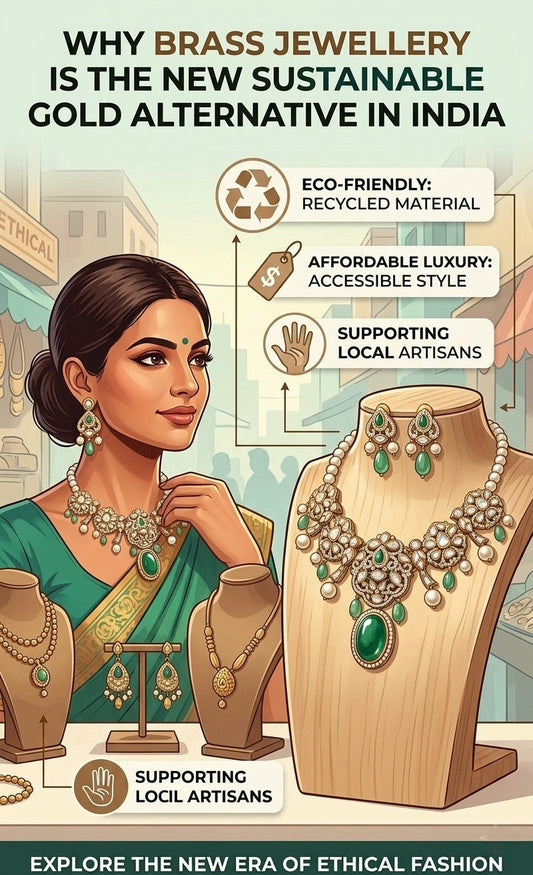 Why Brass Jewellery is the New Sustainable Gold Alternative in India