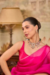 Xago Polki and Emerald Bead Statement Necklace Set