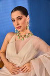 Xago Evergreen Pearl & Beaded Choker Set