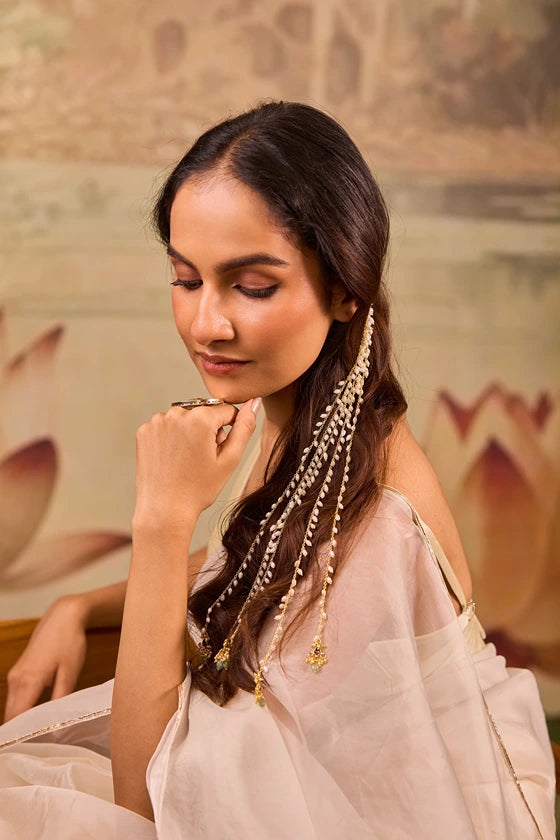 Xago Hair Pin With Real Pearl