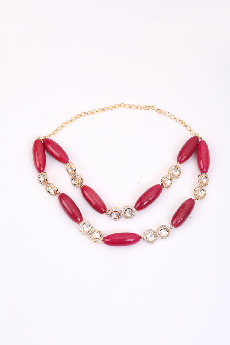 Begum Statement Necklace jewellery in 24K gold plating | XAGO Luxe