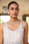 Begum Necklace Set jewellery in 24K gold plating | XAGO Luxe