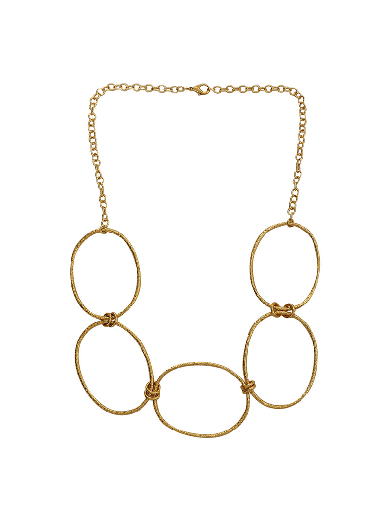ORIEL NECKLACE jewellery in 24K gold plating | XAGO Luxe