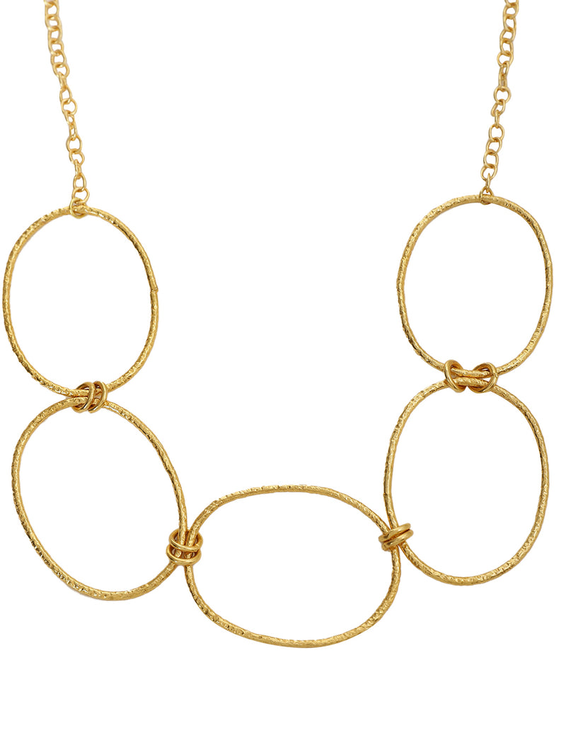 ORIEL NECKLACE jewellery in 24K gold plating | XAGO Luxe