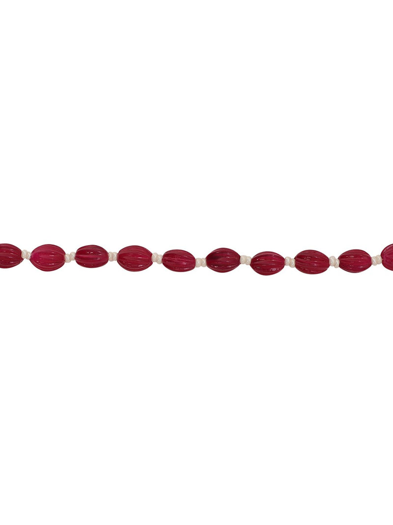 LE DAMON GOLD BEADS NECKLACE jewellery in 24K gold plating | XAGO Luxe