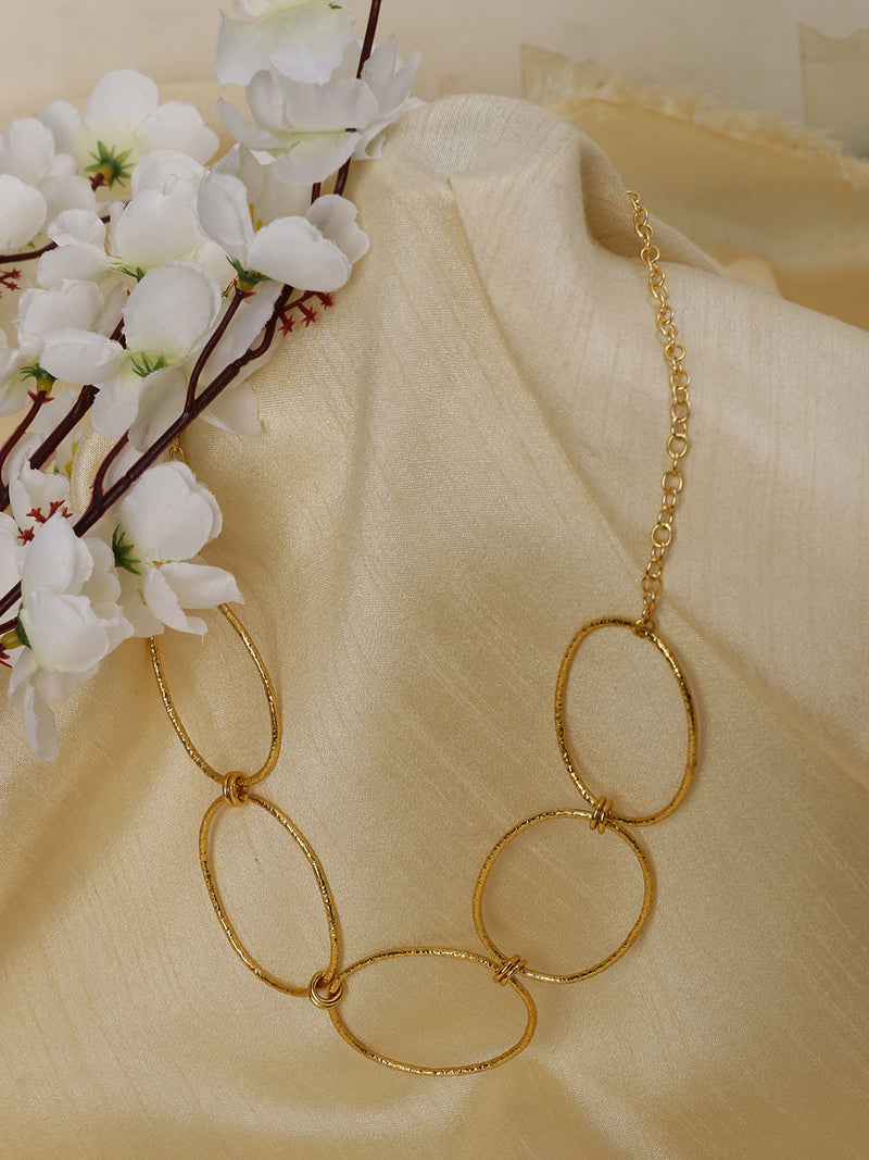 ORIEL NECKLACE jewellery in 24K gold plating | XAGO Luxe