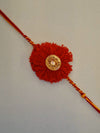 Vedic Rakshana Rakhi designer jewellery in 24K gold plating | XAGO Luxe