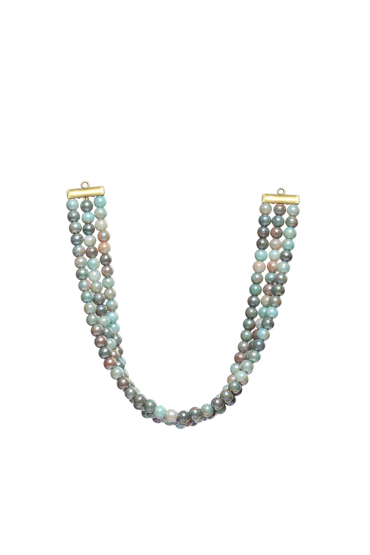 XAGO Dusk Pearl Trio Choker Necklace