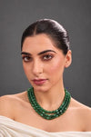 XAGO Deep Emerald Trio Choker