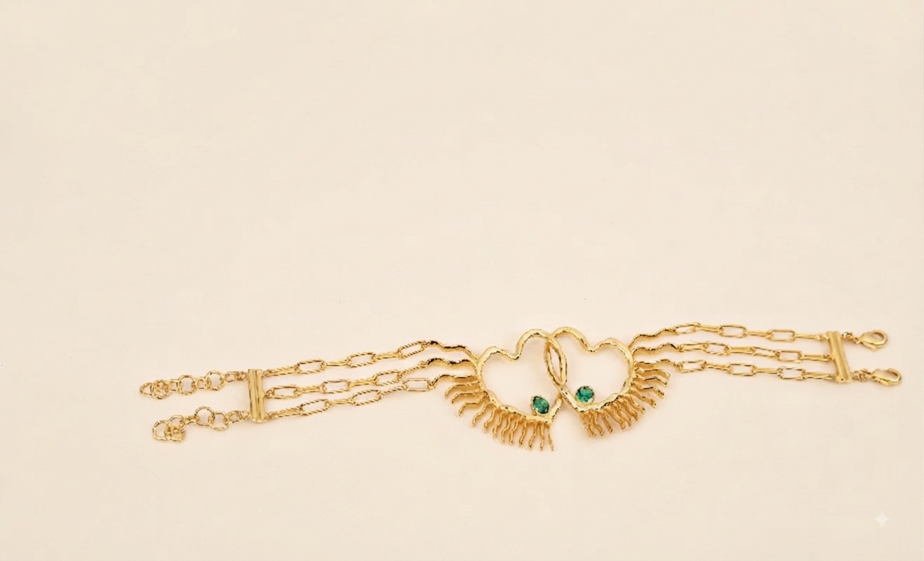 Celeste Heart Bracelet