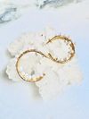 BOSKI HOOP EARRINGS jewellery in 24K gold plating | XAGO Luxe