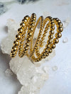 FALVIA HANDCUFFS jewellery in 24K gold plating | XAGO Luxe