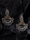 LE BASILIA SILVER-PLATED BEADED DOME-SHAPED EARRINGS jewellery in 24K gold plating | XAGO Luxe