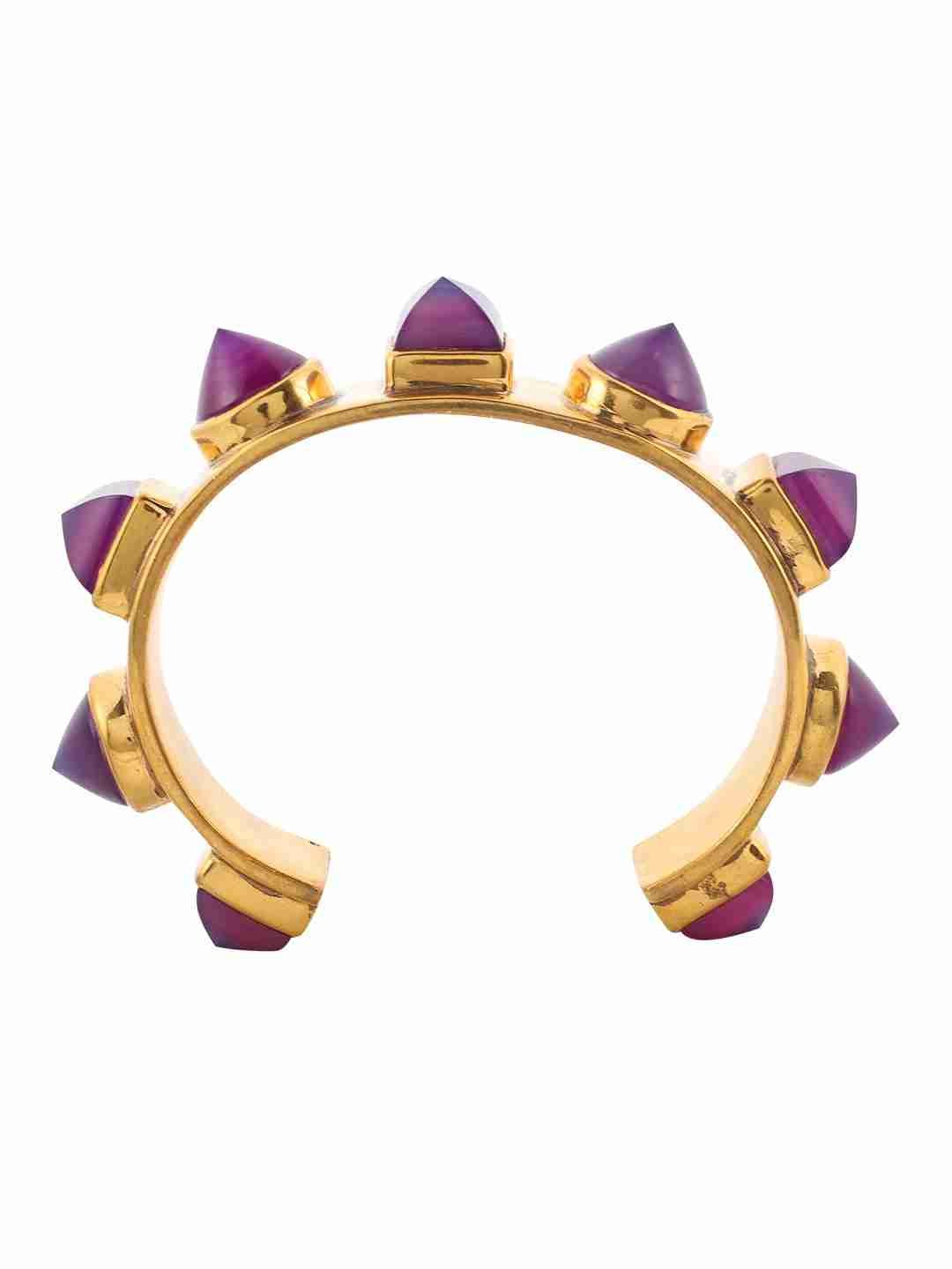 ARINYA AMETHYST HANDCUFF