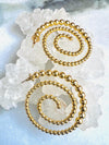 JUPINIR HOOPS EARRINGS jewellery in 24K gold plating | XAGO Luxe