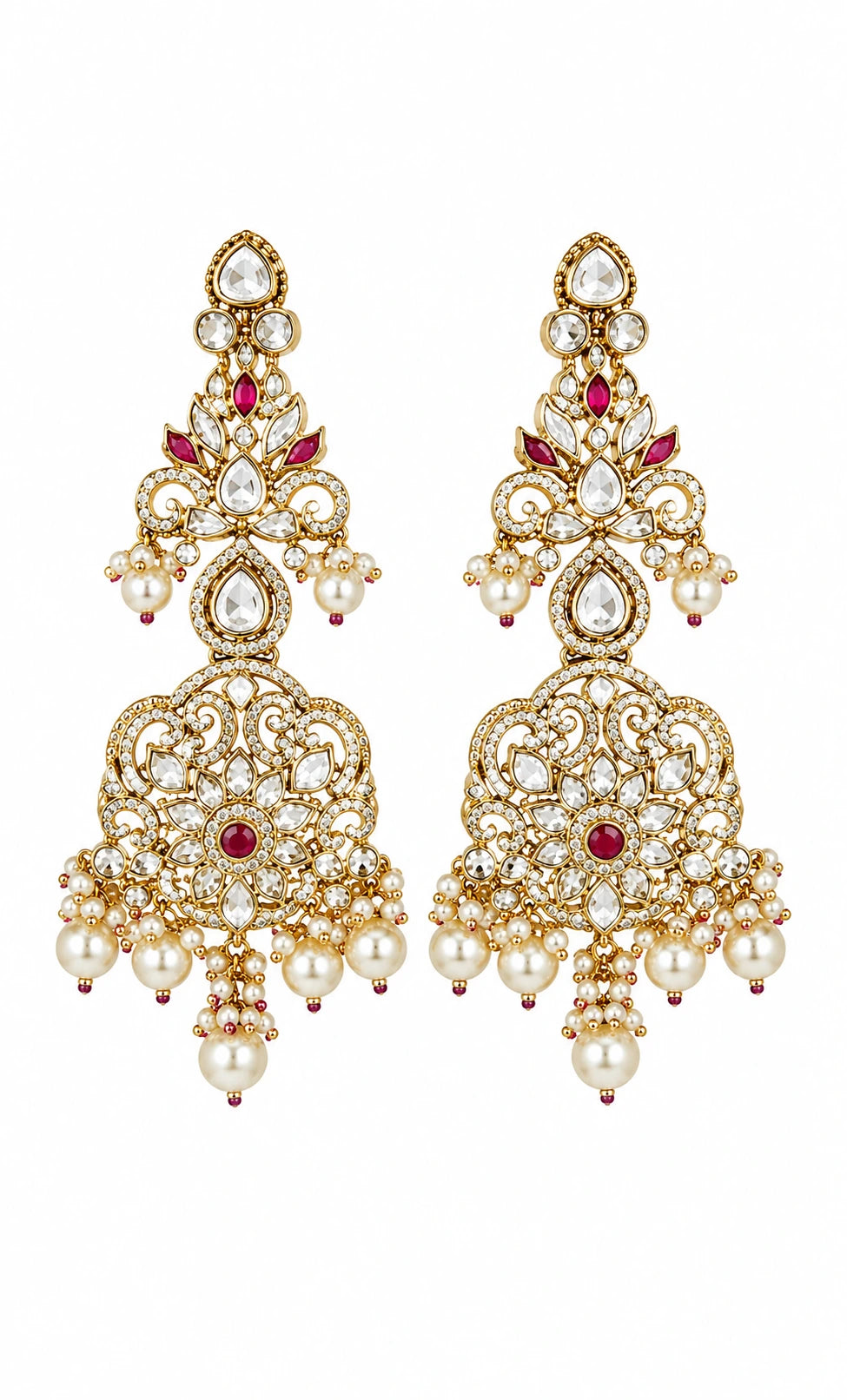 Raktamukta Earrings Brass 18K Gold Plated XAGO Luxe