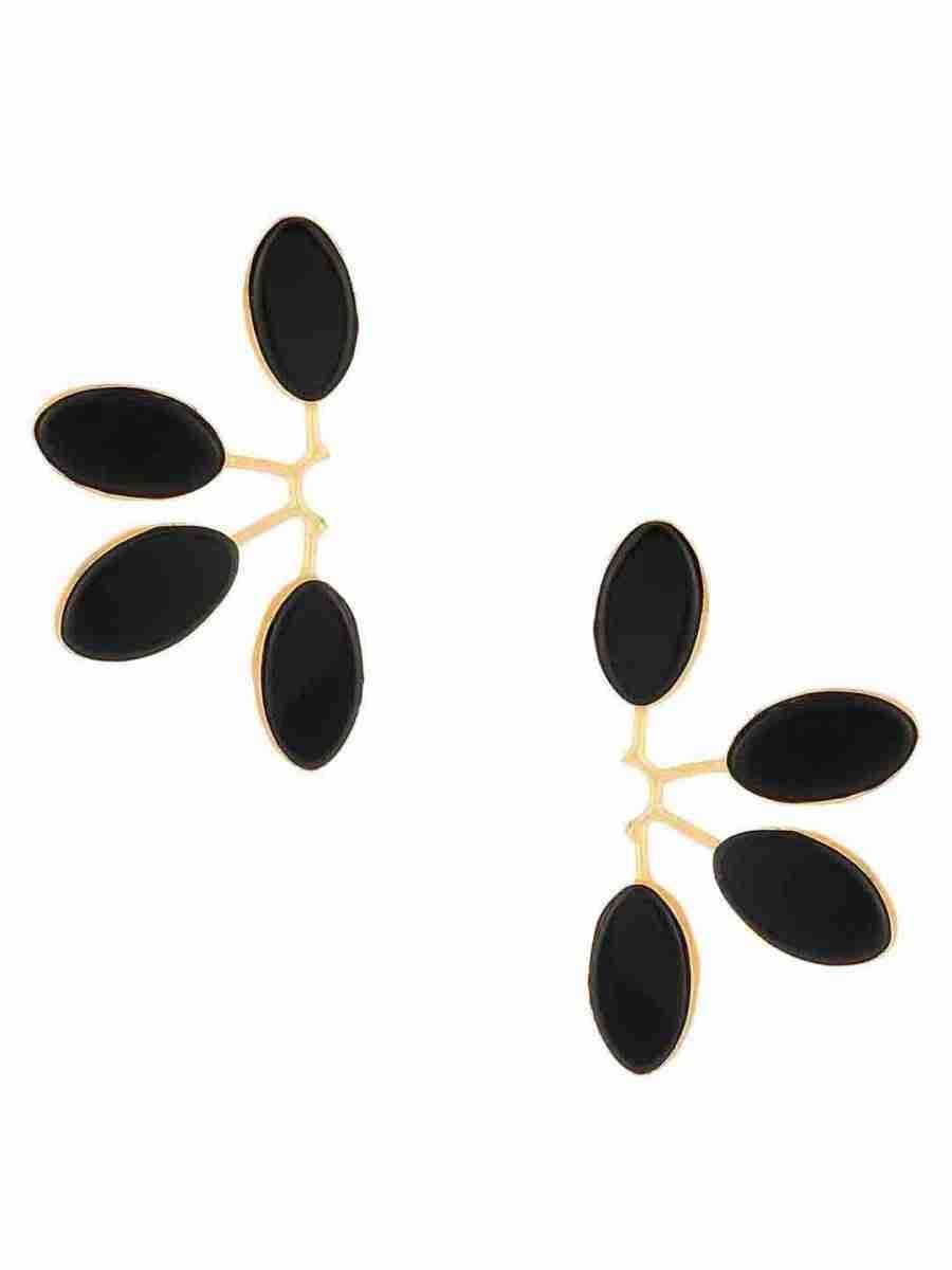 ELENA BLACK ONYX STUDS - Image 6