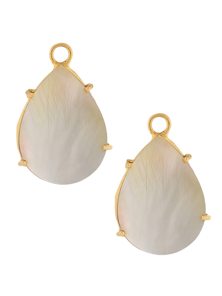 ELANTE MOP GOLD PLATED DROPS