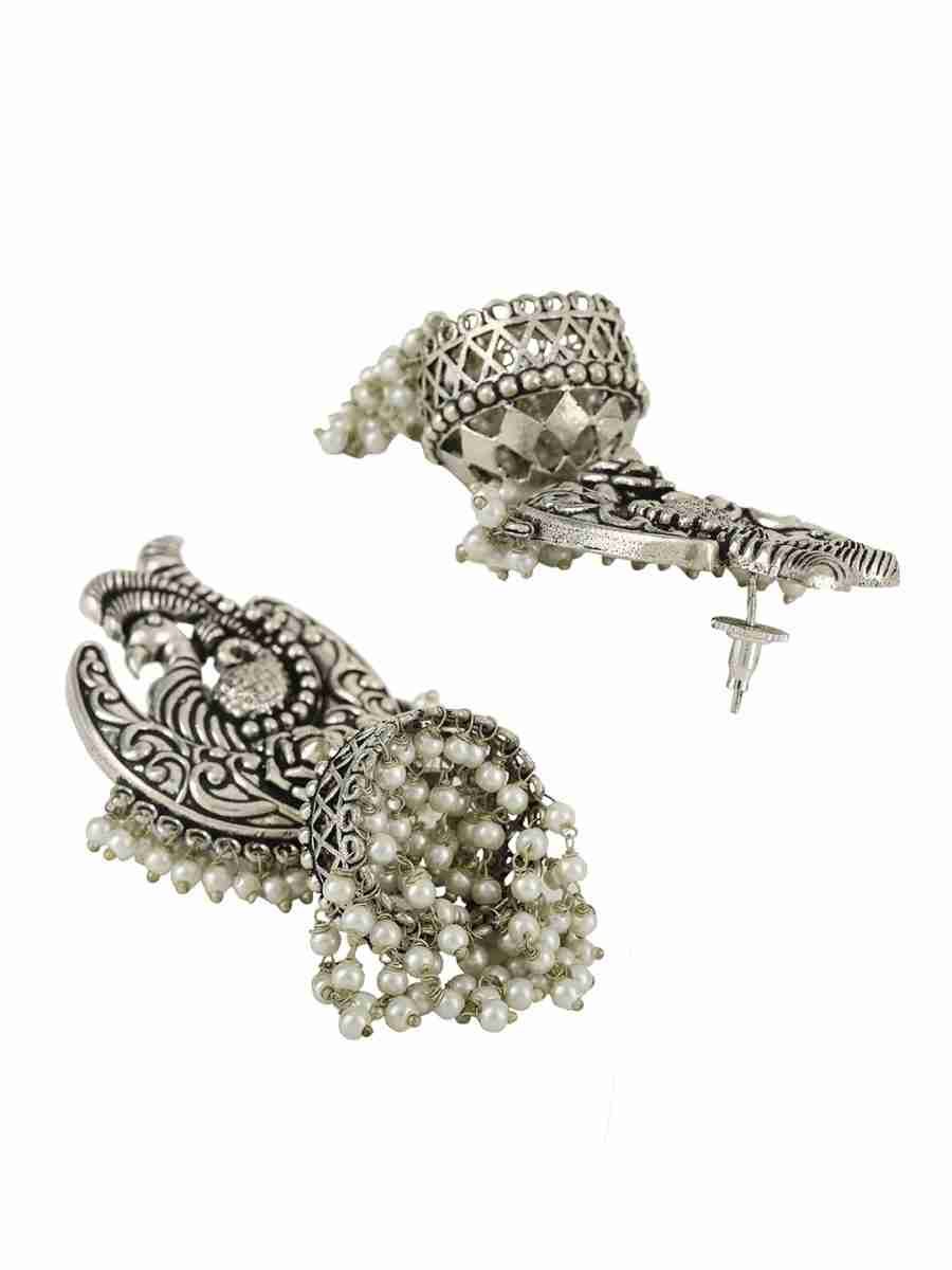 SHIVRI SILVER PLATED EARRINGS - Image 5