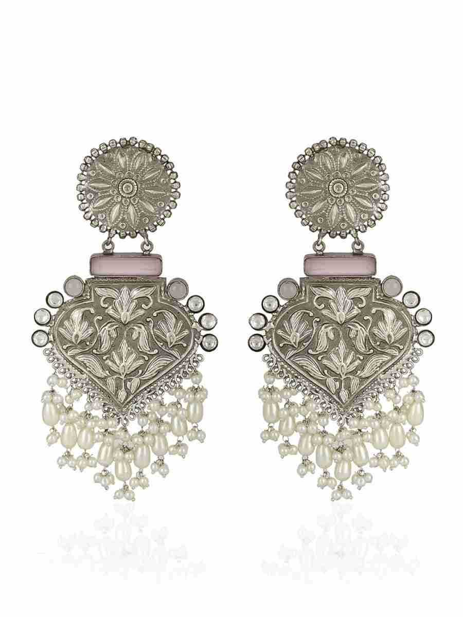 HASMITA SILVER PLATED EARRINGS - Image 4