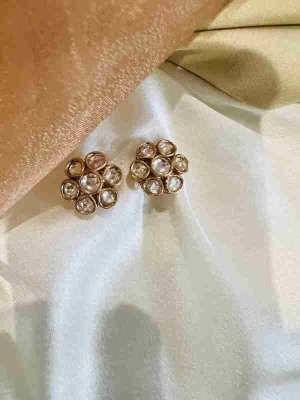 Polki Earrings - Timeless Beauty"