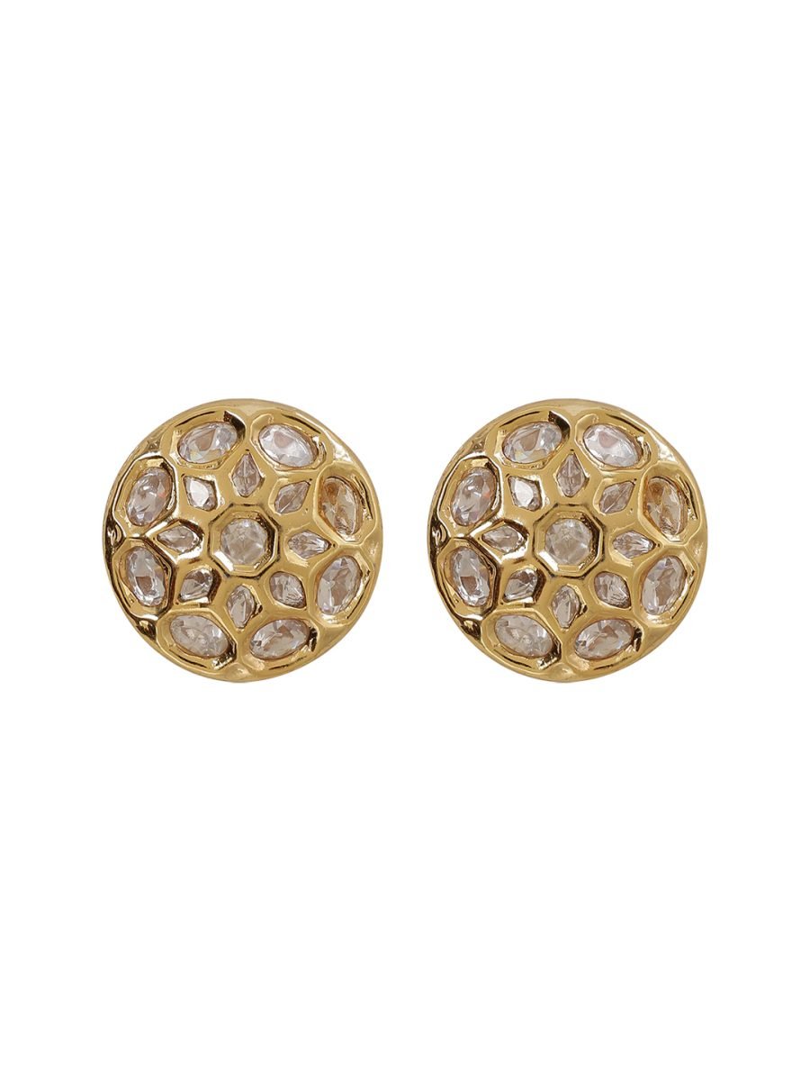 LE RONIT KUNDAN STUDS - Image 3